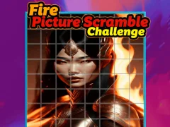 Fire Picture Scramble Challenge — δωρεάν online παιχνίδι