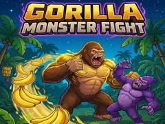 Gorilla Monster Fight — δωρεάν online παιχνίδι