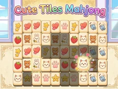 Cute Tiles Mahjong — δωρεάν online παιχνίδι
