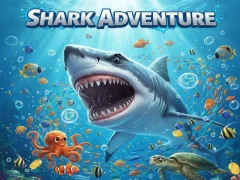 Shark Adventure — δωρεάν online παιχνίδι