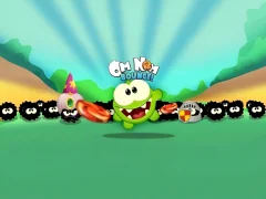 Om Nom Bounce — δωρεάν online παιχνίδι