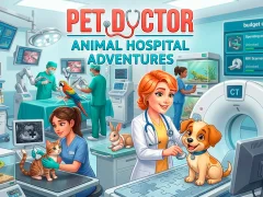 Pet Doctor Animal Hospital Adventure — δωρεάν online παιχνίδι