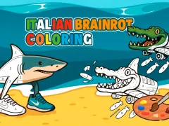 Italian Brainrot Coloring — δωρεάν online παιχνίδι