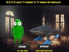 R.E.P.O and Tralalero Tralala Breakout — δωρεάν online παιχνίδι