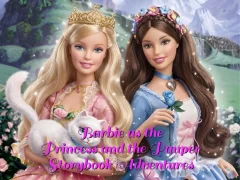 Barbie as the Princess and the Pauper Storybook Adventures — δωρεάν online παιχνίδι