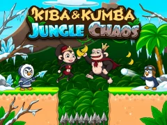 Kiba & Kumba Jungle Chaos — δωρεάν online παιχνίδι