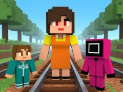 Squid Game Craft Runner — δωρεάν online παιχνίδι