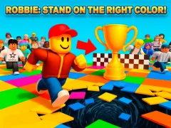 Robbie: Stand on the Right Color! — δωρεάν online παιχνίδι