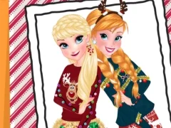 Sisters Ugly Xmas Sweater — δωρεάν online παιχνίδι