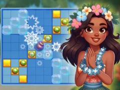 Block Puzzle Tropical Story — δωρεάν online παιχνίδι
