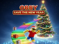 Obby Save the New Year — δωρεάν online παιχνίδι