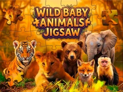 Wild Baby Animals Jigsaw — δωρεάν online παιχνίδι