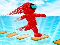 Sandman Pixel Race 3D — δωρεάν online παιχνίδι