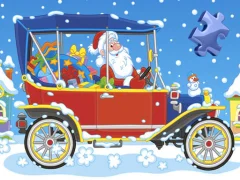 Christmas Cars Jigsaw — δωρεάν online παιχνίδι
