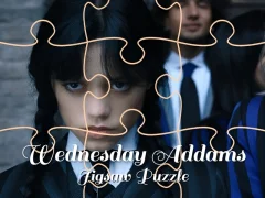 Wednesday Addams Jigsaw Puzzle — δωρεάν online παιχνίδι