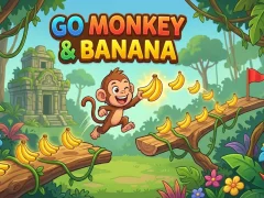Go monkey & Banana — δωρεάν online παιχνίδι