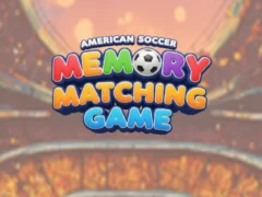 American Soccer Memory Matching Game — δωρεάν online παιχνίδι