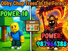 Obby Chop Trees in the Forest — δωρεάν online παιχνίδι