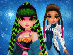 Cyberpunk Hairstyle 2200 — δωρεάν online παιχνίδι