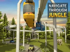 Elevated Train Driving Simulator Sky Tram Driver — δωρεάν online παιχνίδι