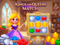 Kings and Queens Match — δωρεάν online παιχνίδι