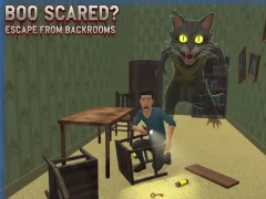 Boo Scared? Escape from Backrooms — δωρεάν online παιχνίδι