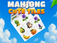 Mahjong Cute Tiles — δωρεάν online παιχνίδι