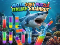 Water Sort Puzzle Italian Brainrot — δωρεάν online παιχνίδι