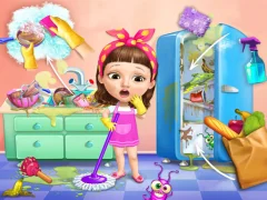 Sweet Baby Girl Cleanup Messy House — δωρεάν online παιχνίδι