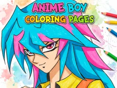 Anime Boy Coloring Pages — δωρεάν online παιχνίδι