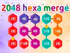 2048 Hex Chain Merge — δωρεάν online παιχνίδι