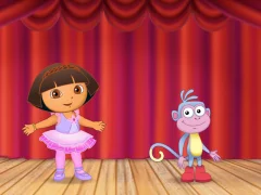 Dora's Ballet Adventures — δωρεάν online παιχνίδι