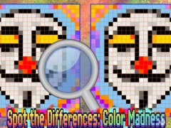Spot the Differences Color Madness — δωρεάν online παιχνίδι