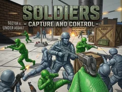 Soldiers - Capture and Control — δωρεάν online παιχνίδι