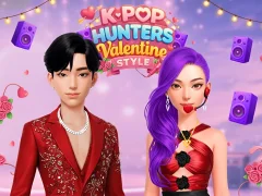 K-Pop Hunters Valentine Style — δωρεάν online παιχνίδι