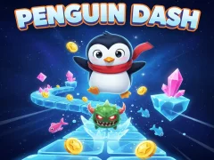 Penguin Dash — δωρεάν online παιχνίδι
