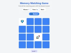 Memory Matching Game — δωρεάν online παιχνίδι