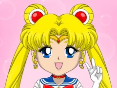 Sailor Scouts Avatar Maker — δωρεάν online παιχνίδι