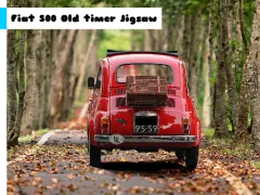 Fiat 500 Old Timer Jigsaw — δωρεάν online παιχνίδι