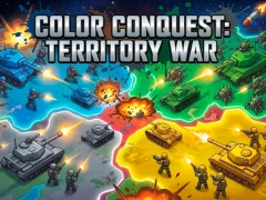 Color Conquest: Territory War — δωρεάν online παιχνίδι