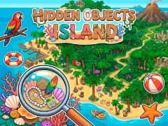 Hidden Objects Island — δωρεάν online παιχνίδι
