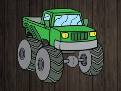 Monster Truck Jigsaw — δωρεάν online παιχνίδι