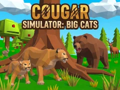 Cougar Simulator: Big Cats — δωρεάν online παιχνίδι