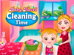 Baby Hazel Cleaning Time — δωρεάν online παιχνίδι