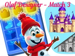 Olaf Designer - Match 3 — δωρεάν online παιχνίδι