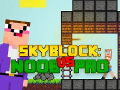 Noob vs Pro Skyblock — δωρεάν online παιχνίδι