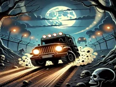 Racing Car Destroying Zombie — δωρεάν online παιχνίδι