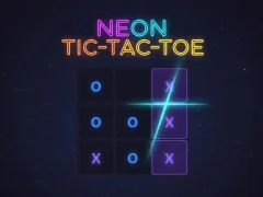 Neon Tic-Tac-Toe — δωρεάν online παιχνίδι