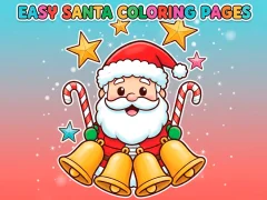 Easy Santa Coloring Pages — δωρεάν online παιχνίδι