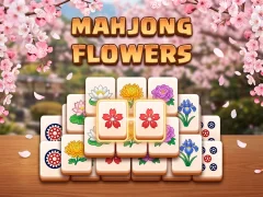 Mahjong Flowers — δωρεάν online παιχνίδι